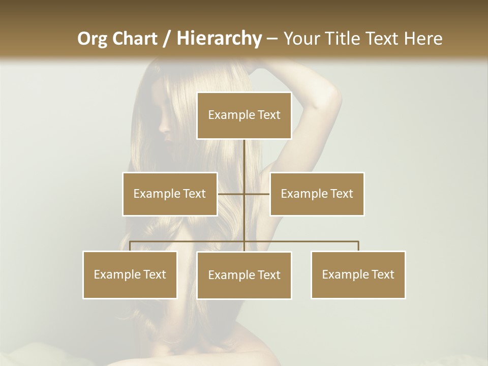 Woman Portrait Nude PowerPoint Template