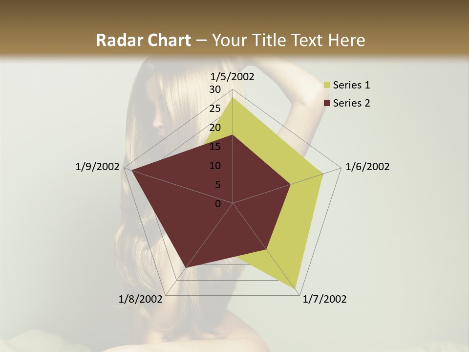 Woman Portrait Nude PowerPoint Template