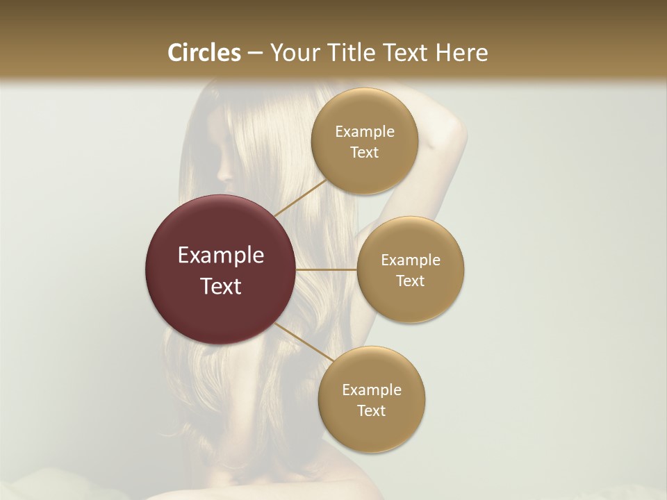 Woman Portrait Nude PowerPoint Template