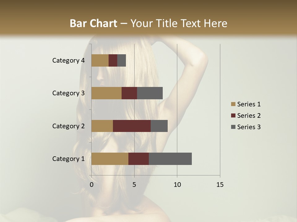 Woman Portrait Nude PowerPoint Template