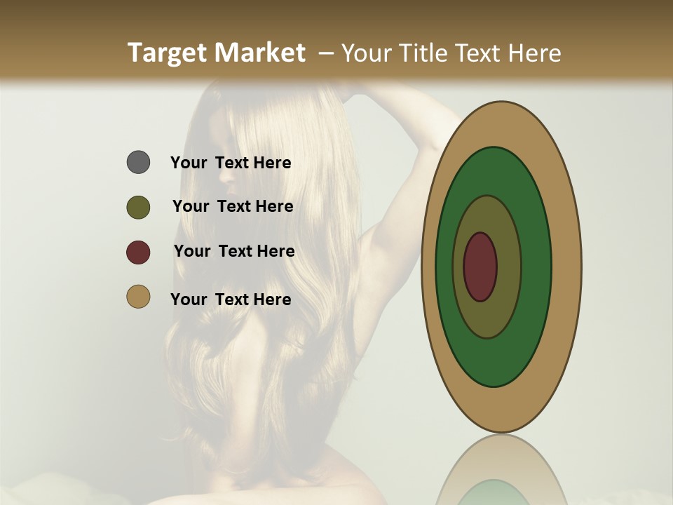 Woman Portrait Nude PowerPoint Template