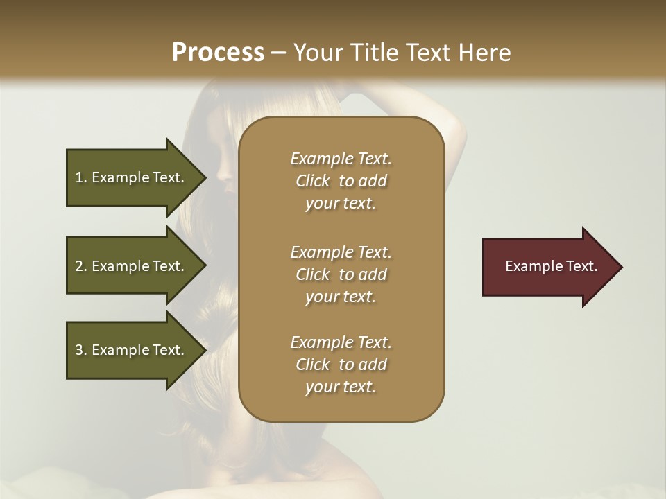 Woman Portrait Nude PowerPoint Template