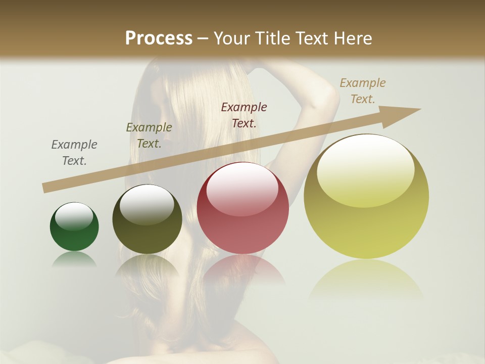 Woman Portrait Nude PowerPoint Template