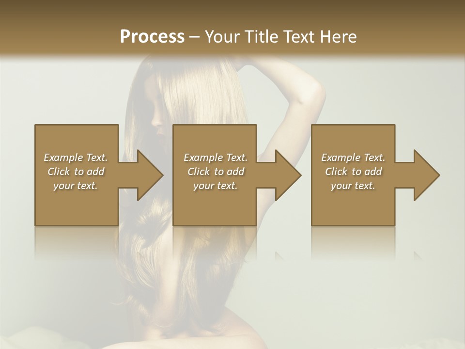 Woman Portrait Nude PowerPoint Template
