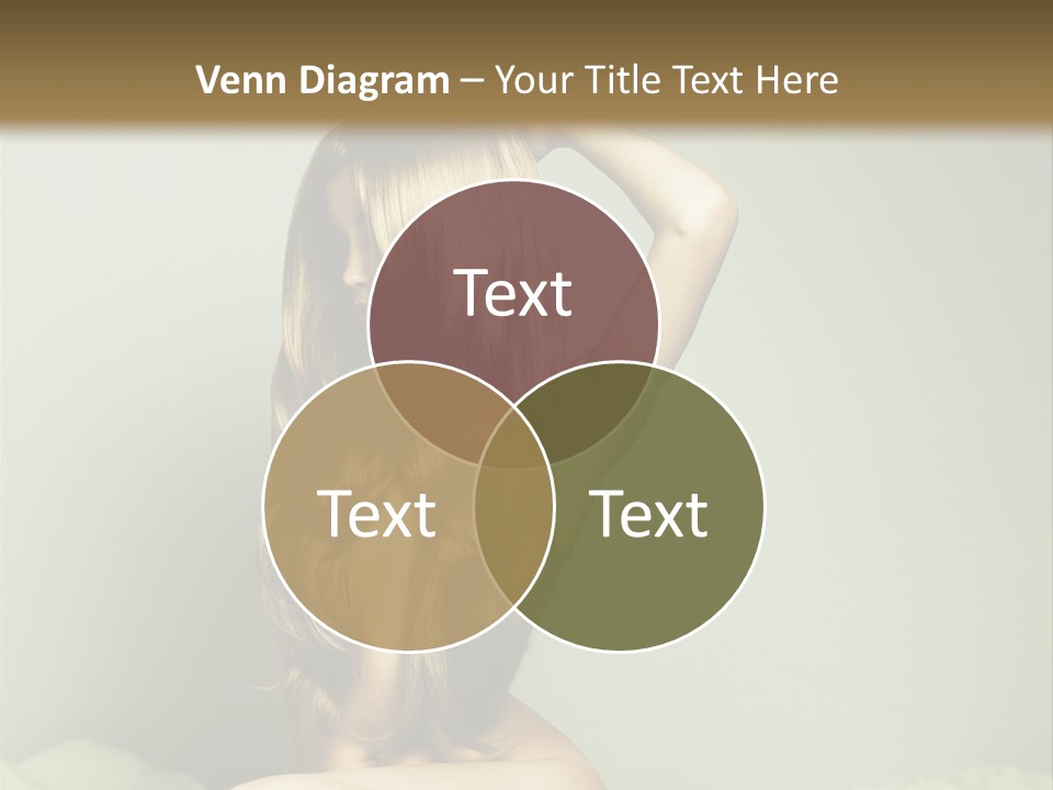 Woman Portrait Nude PowerPoint Template
