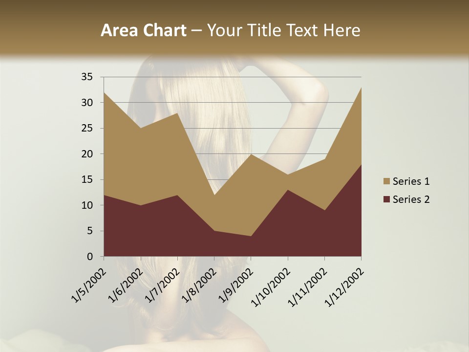 Woman Portrait Nude PowerPoint Template