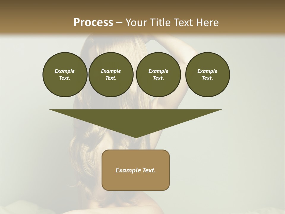 Woman Portrait Nude PowerPoint Template