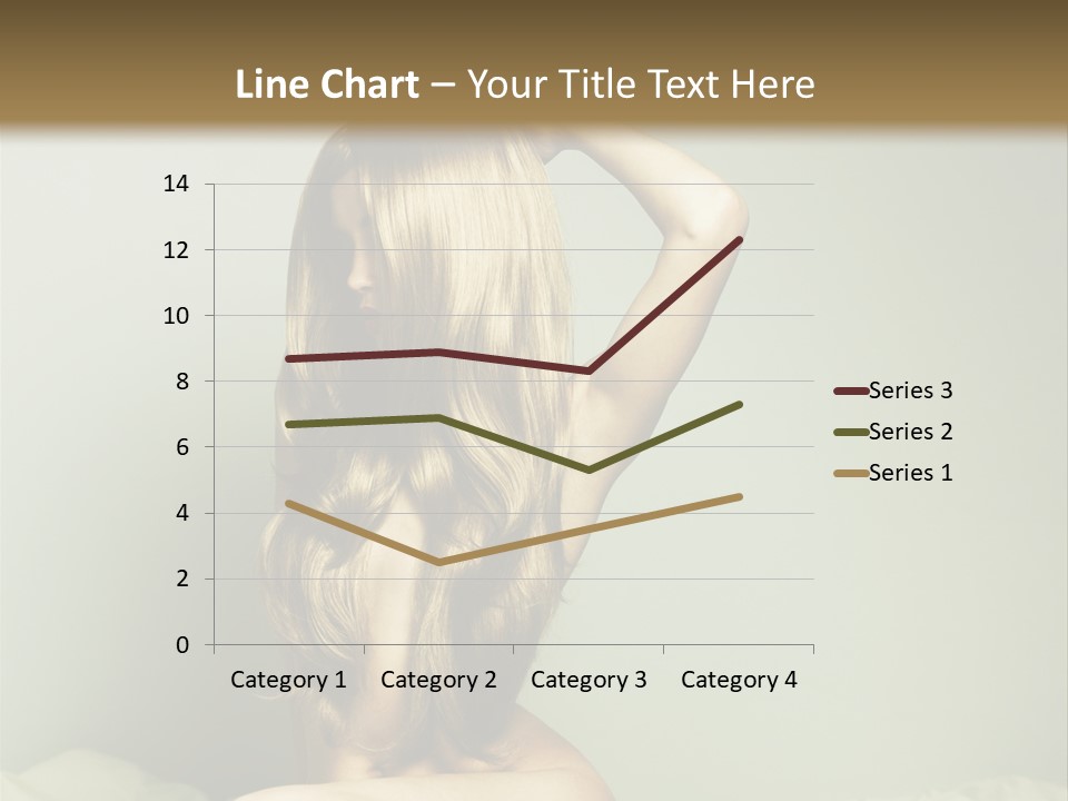 Woman Portrait Nude PowerPoint Template