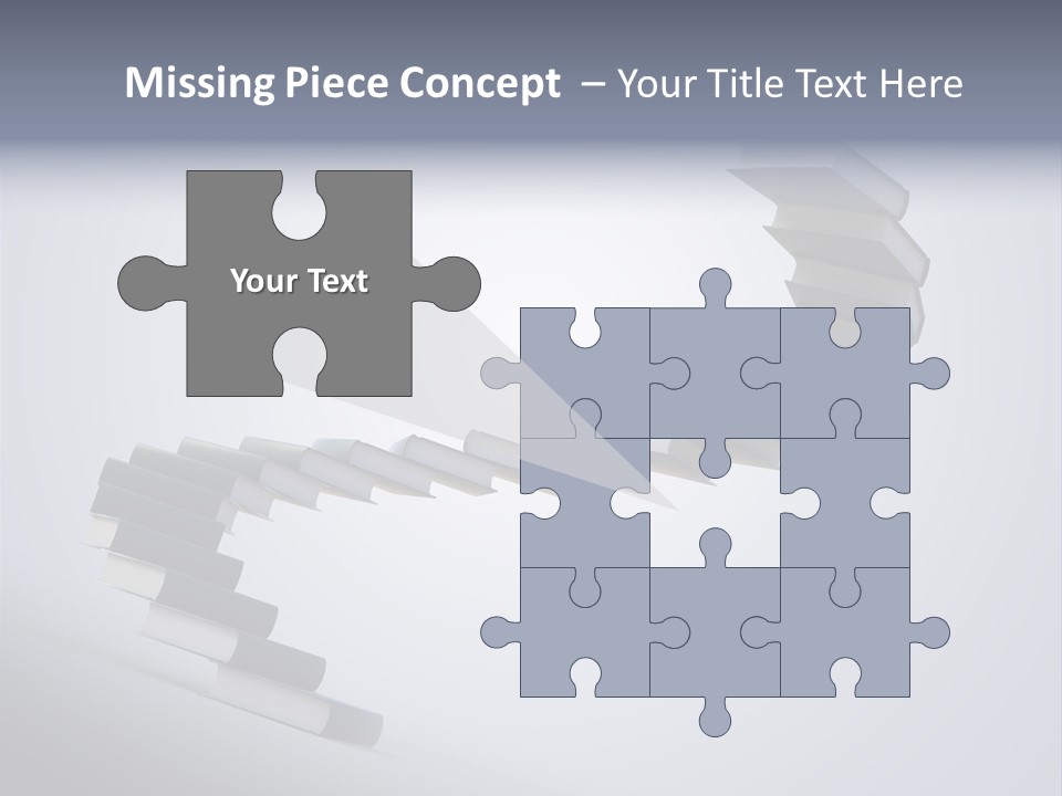 A Spiral Staircase Made Of Books On A Gray Background PowerPoint Template