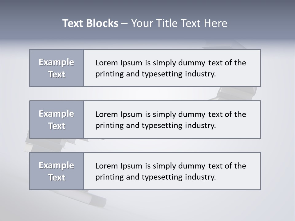 A Spiral Staircase Made Of Books On A Gray Background PowerPoint Template
