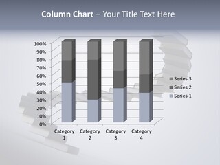 A Spiral Staircase Made Of Books On A Gray Background PowerPoint Template