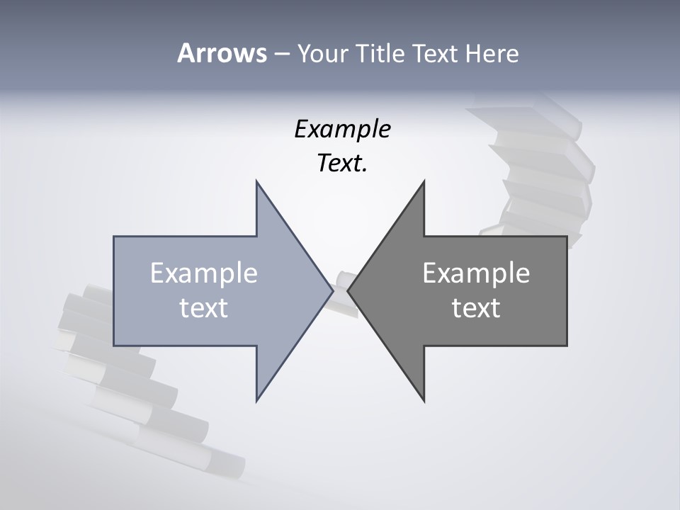 A Spiral Staircase Made Of Books On A Gray Background PowerPoint Template