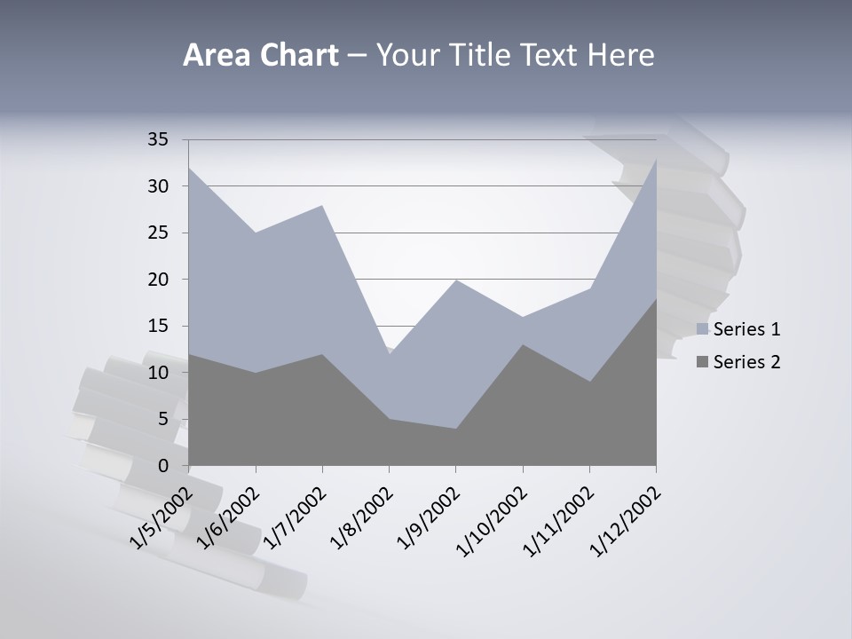 A Spiral Staircase Made Of Books On A Gray Background PowerPoint Template