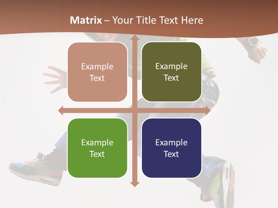 White Leaf Electric PowerPoint Template