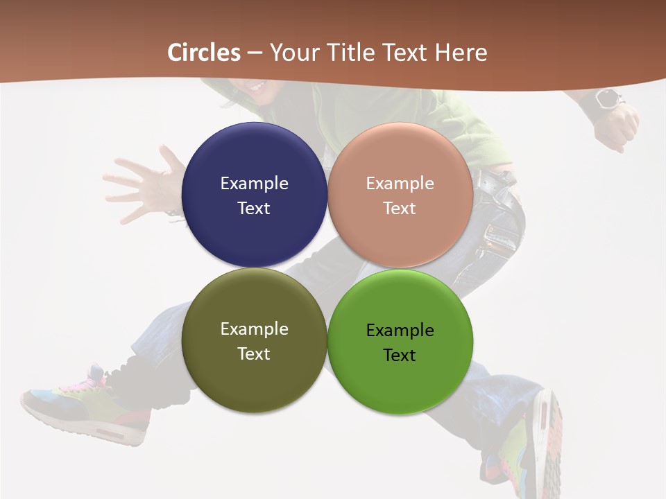 White Leaf Electric PowerPoint Template