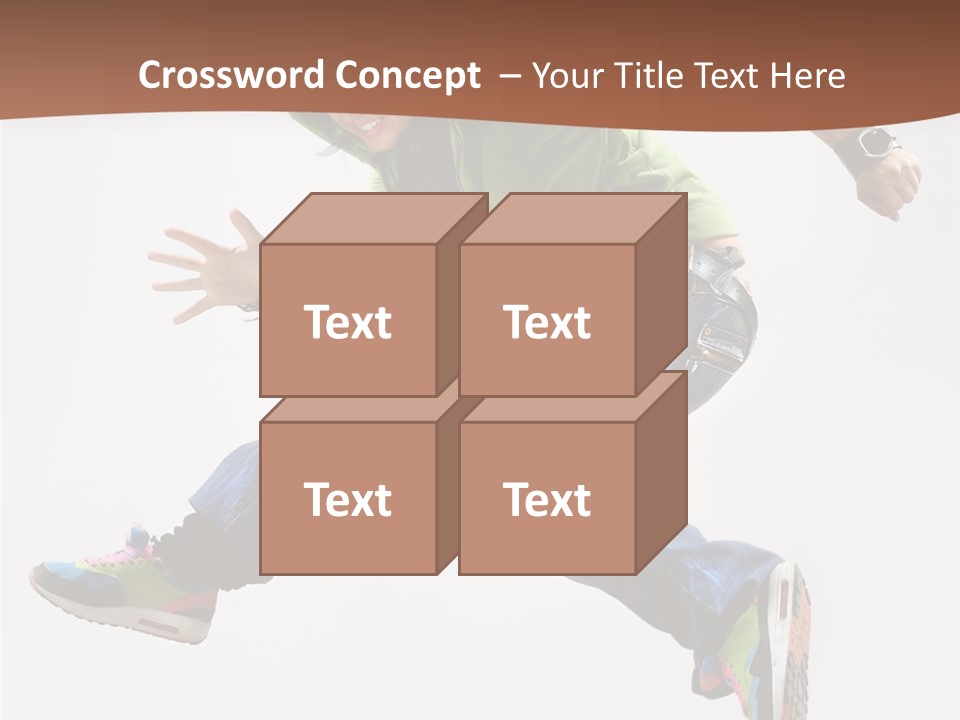 White Leaf Electric PowerPoint Template