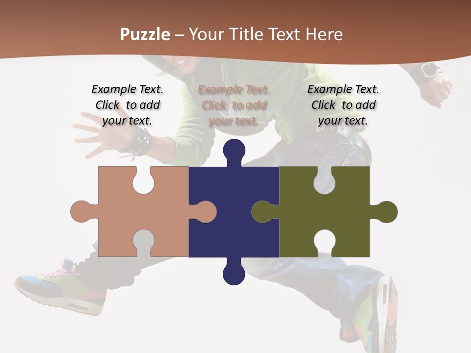 White Leaf Electric PowerPoint Template