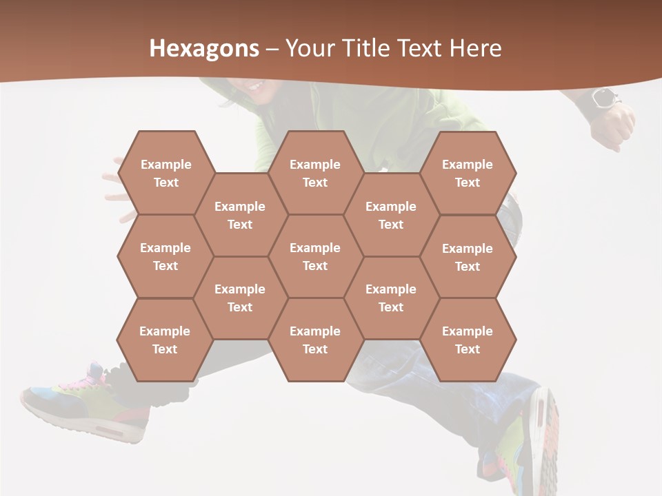 White Leaf Electric PowerPoint Template