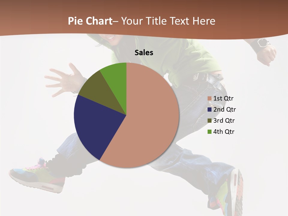 White Leaf Electric PowerPoint Template