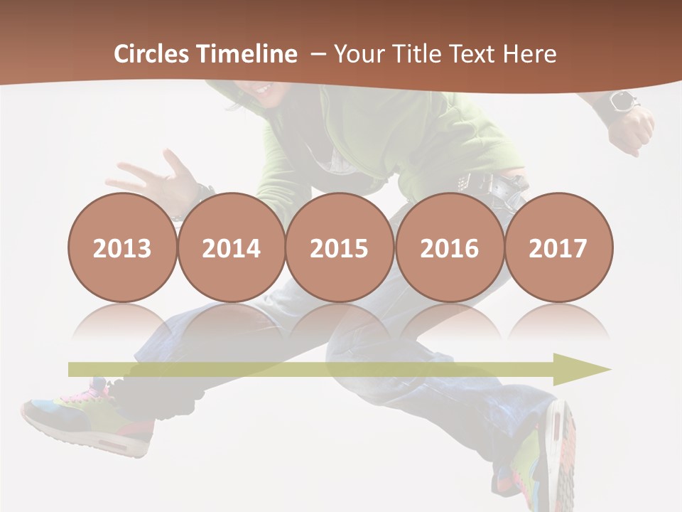 White Leaf Electric PowerPoint Template