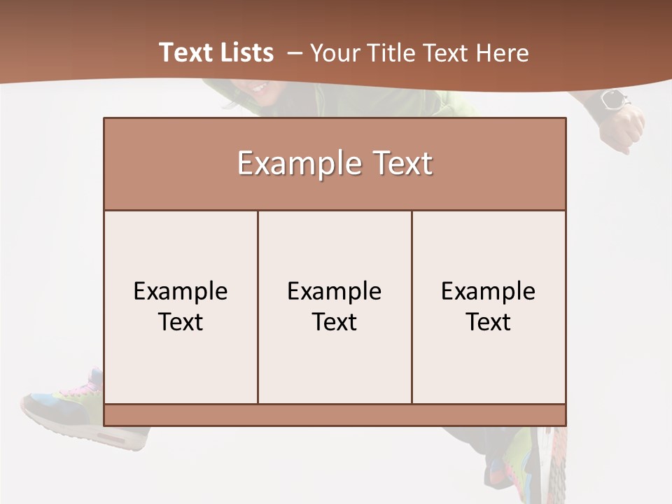 White Leaf Electric PowerPoint Template
