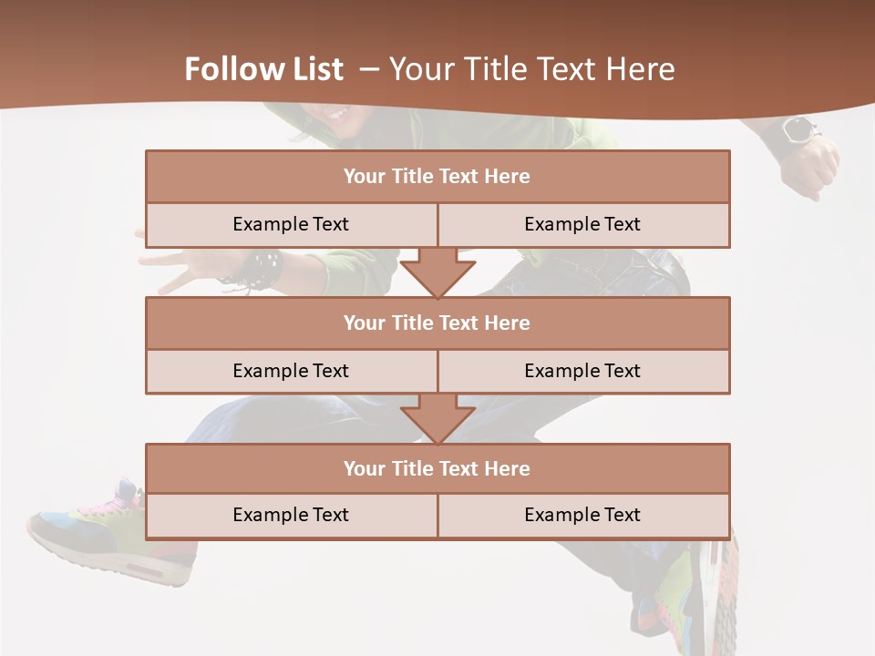 White Leaf Electric PowerPoint Template