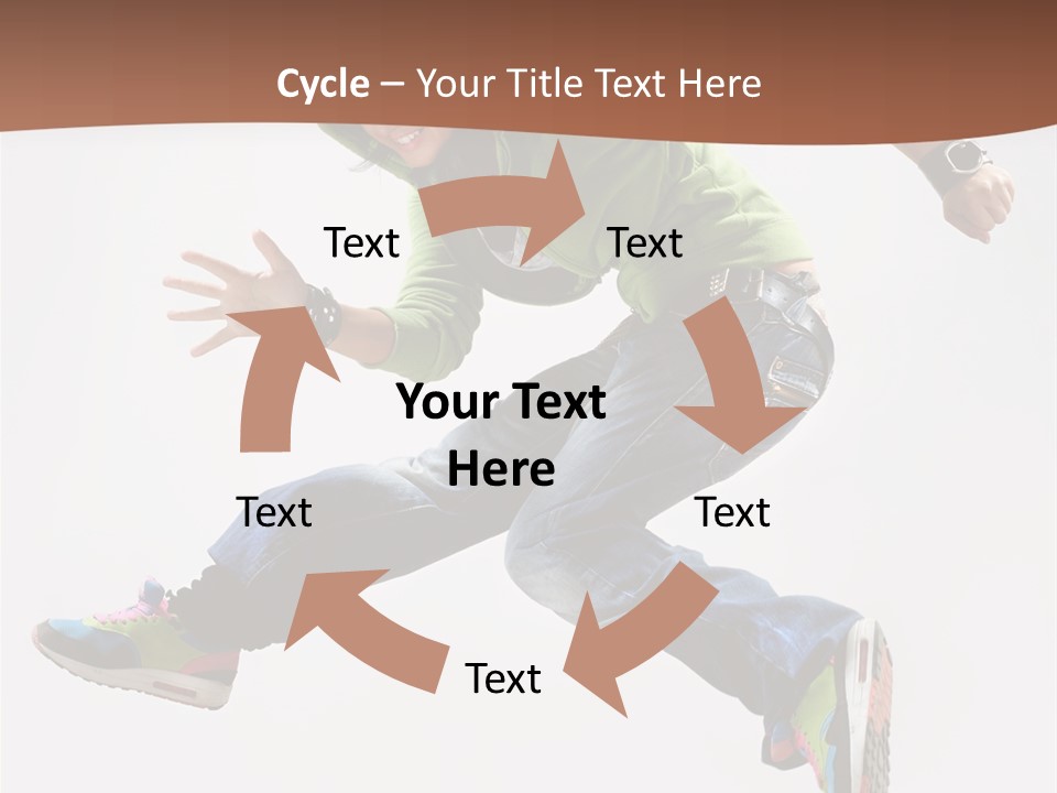 White Leaf Electric PowerPoint Template