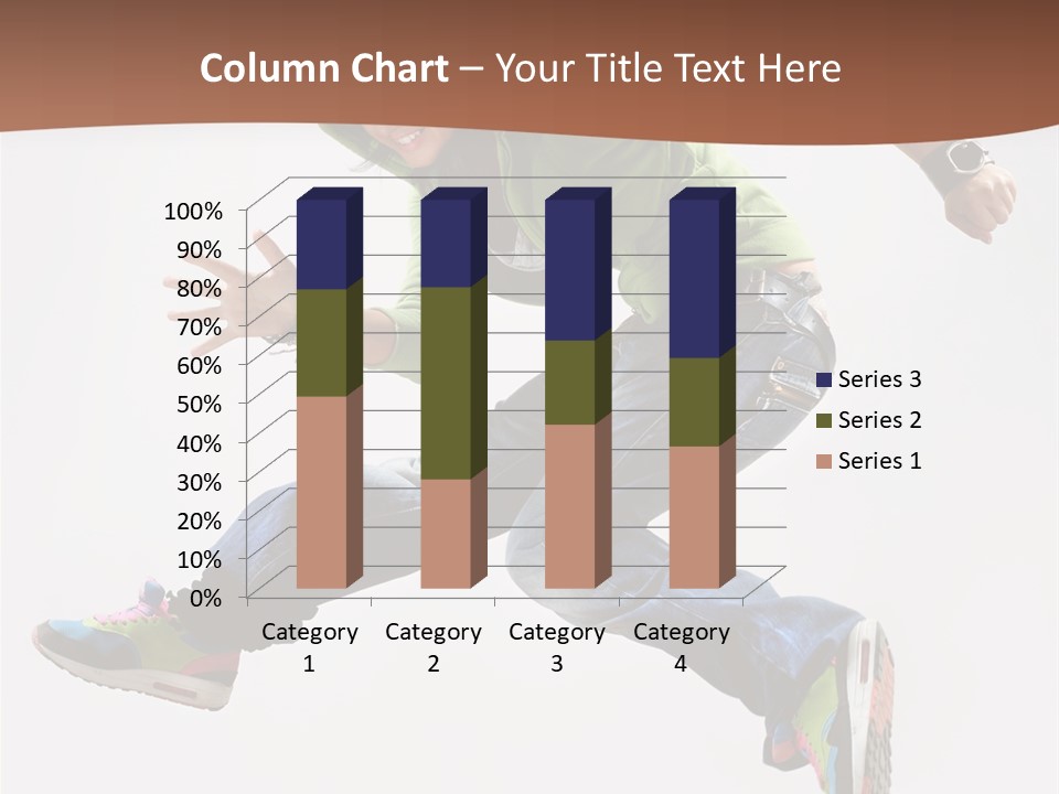 White Leaf Electric PowerPoint Template
