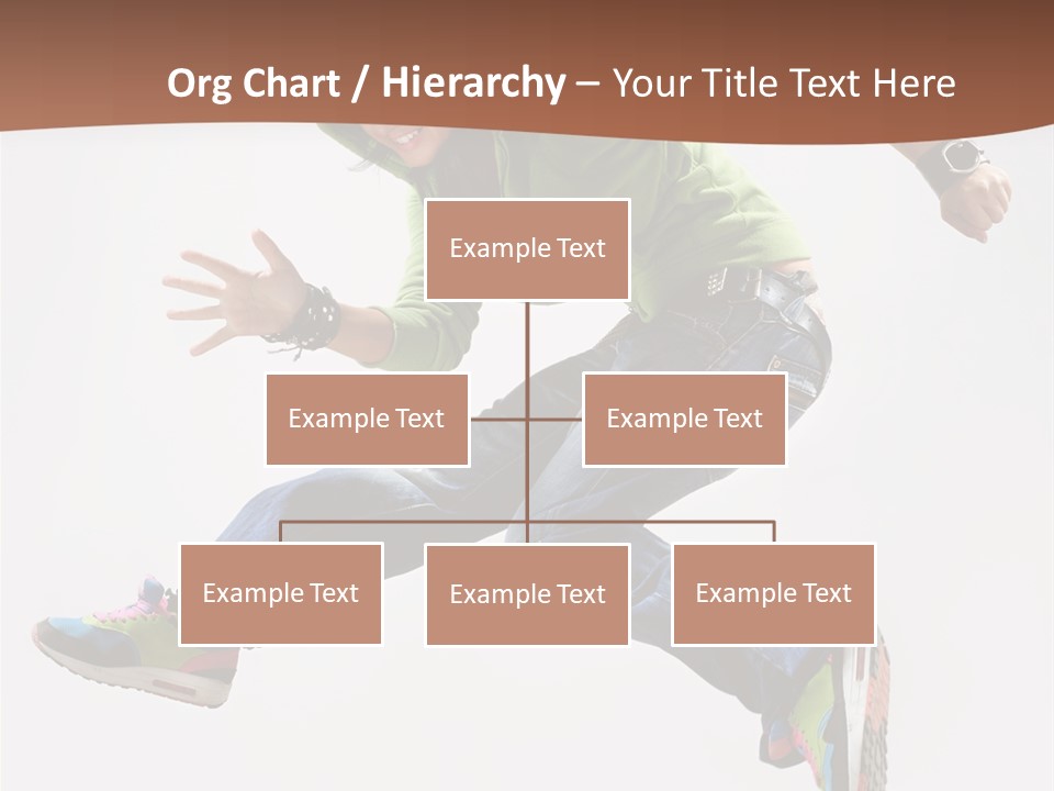 White Leaf Electric PowerPoint Template