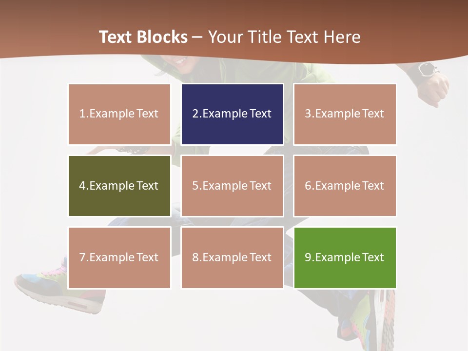 White Leaf Electric PowerPoint Template