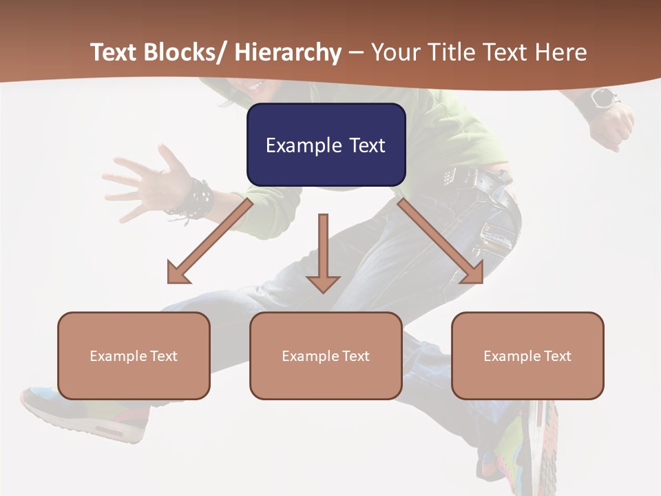 White Leaf Electric PowerPoint Template