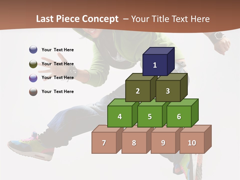 White Leaf Electric PowerPoint Template