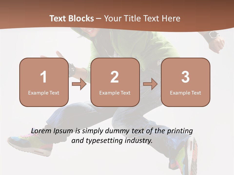 White Leaf Electric PowerPoint Template