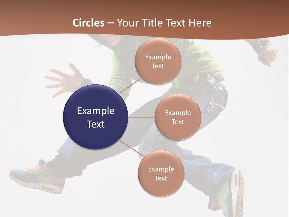 White Leaf Electric PowerPoint Template