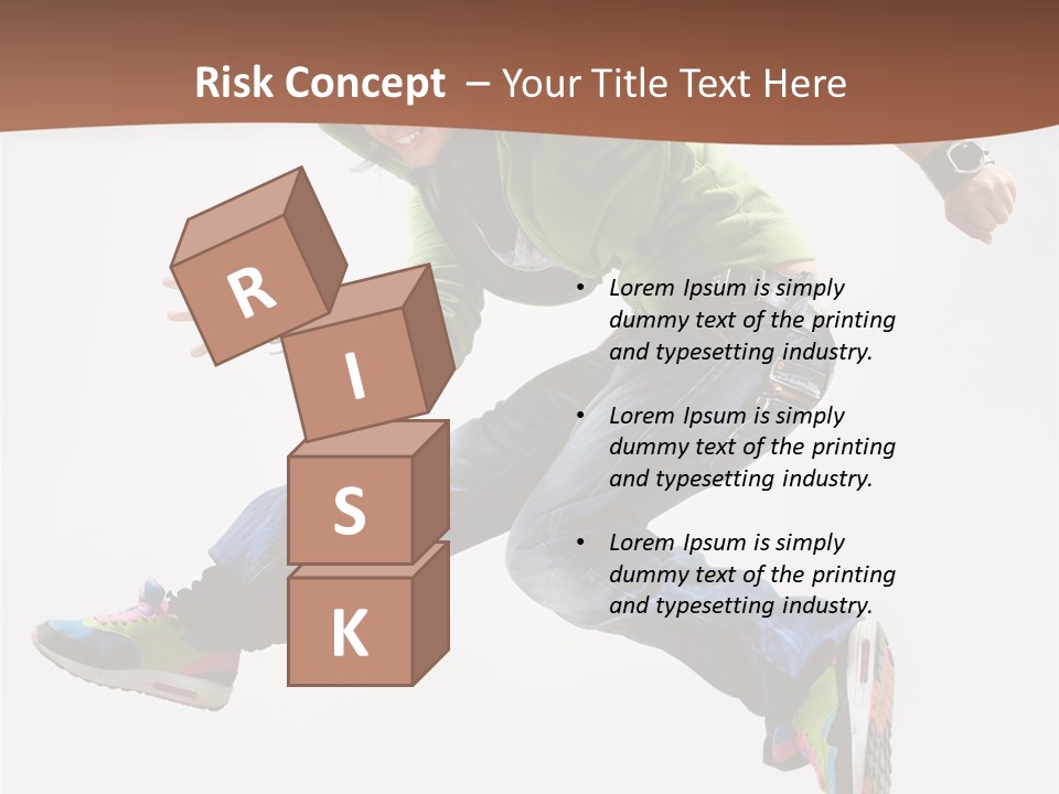 White Leaf Electric PowerPoint Template