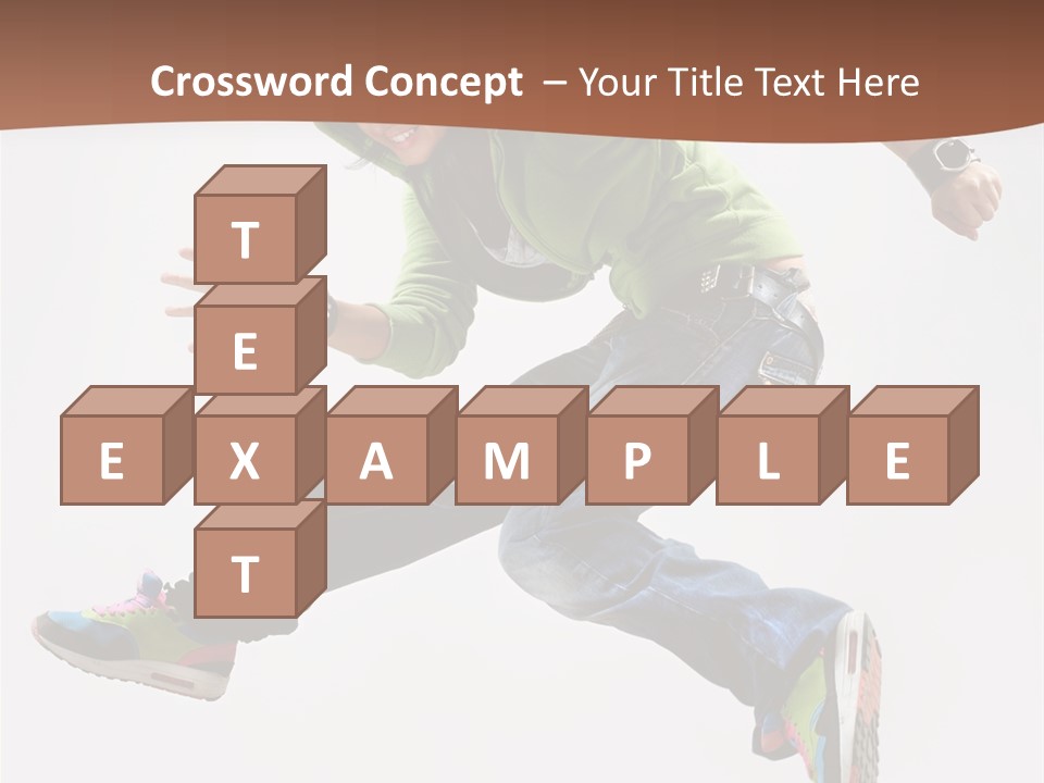 White Leaf Electric PowerPoint Template