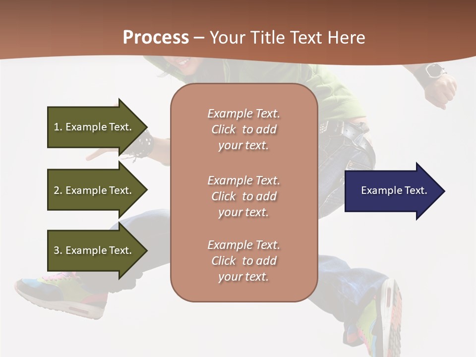 White Leaf Electric PowerPoint Template
