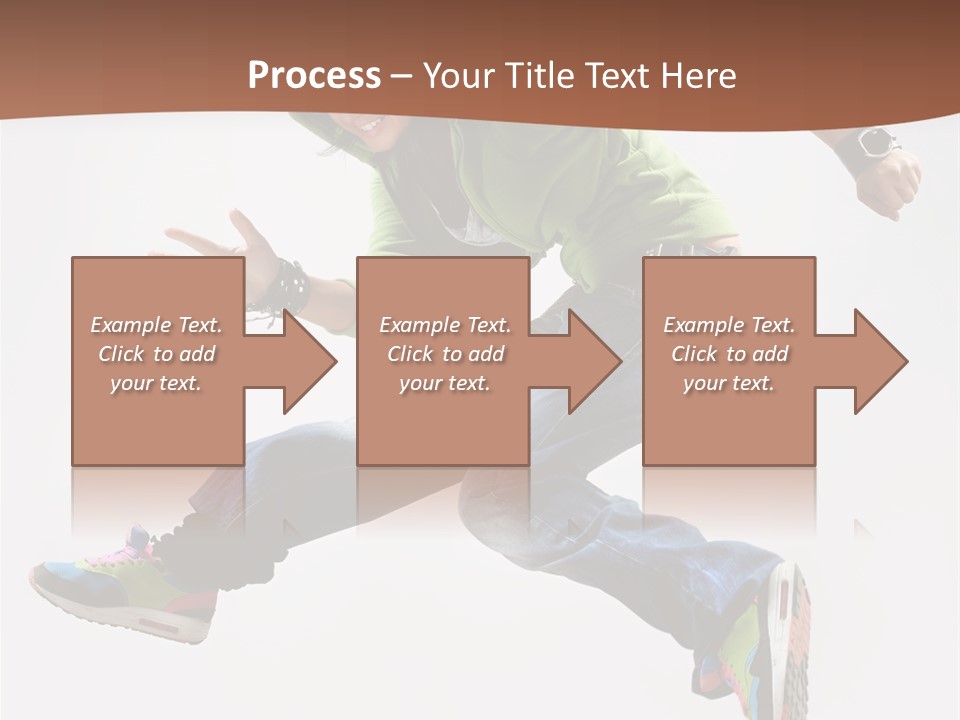 White Leaf Electric PowerPoint Template