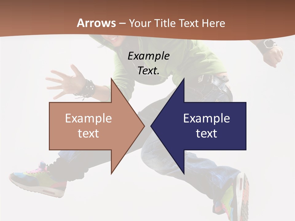 White Leaf Electric PowerPoint Template