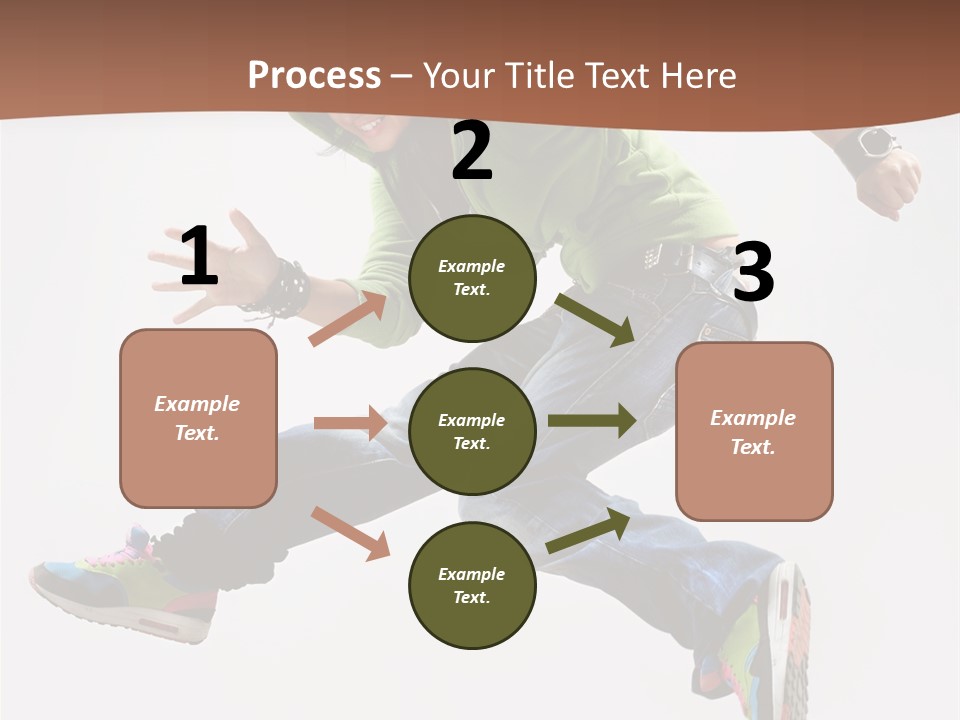 White Leaf Electric PowerPoint Template