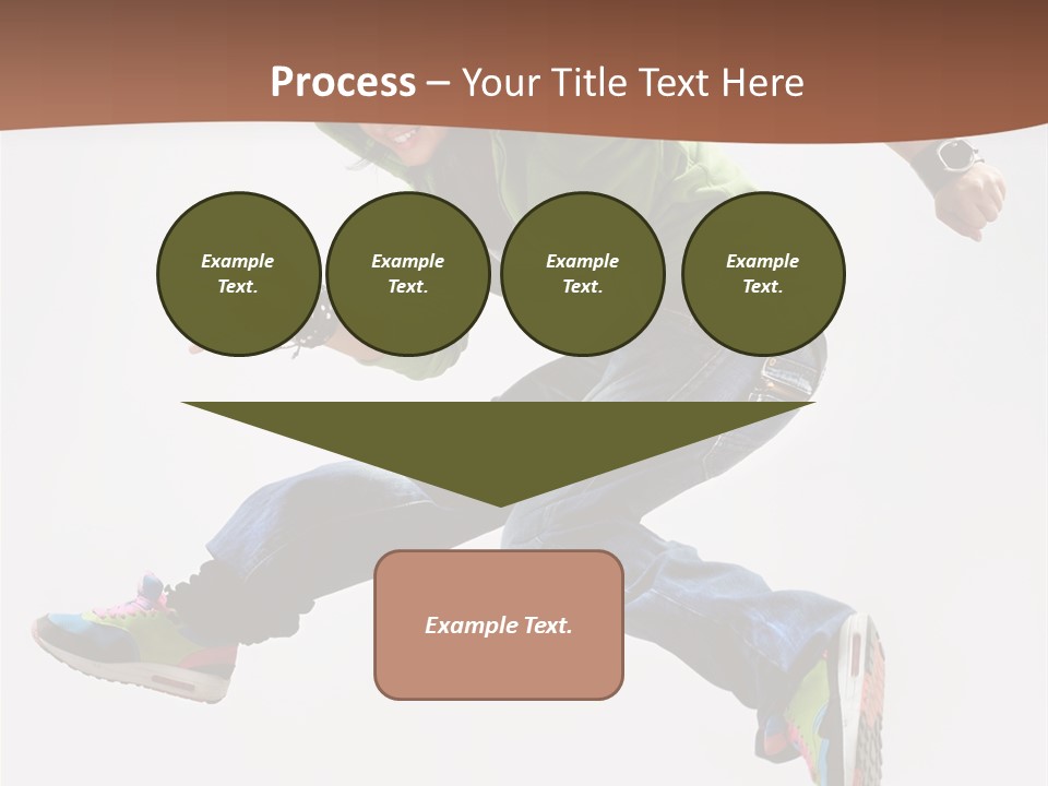 White Leaf Electric PowerPoint Template