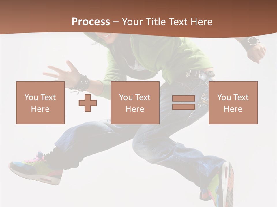 White Leaf Electric PowerPoint Template