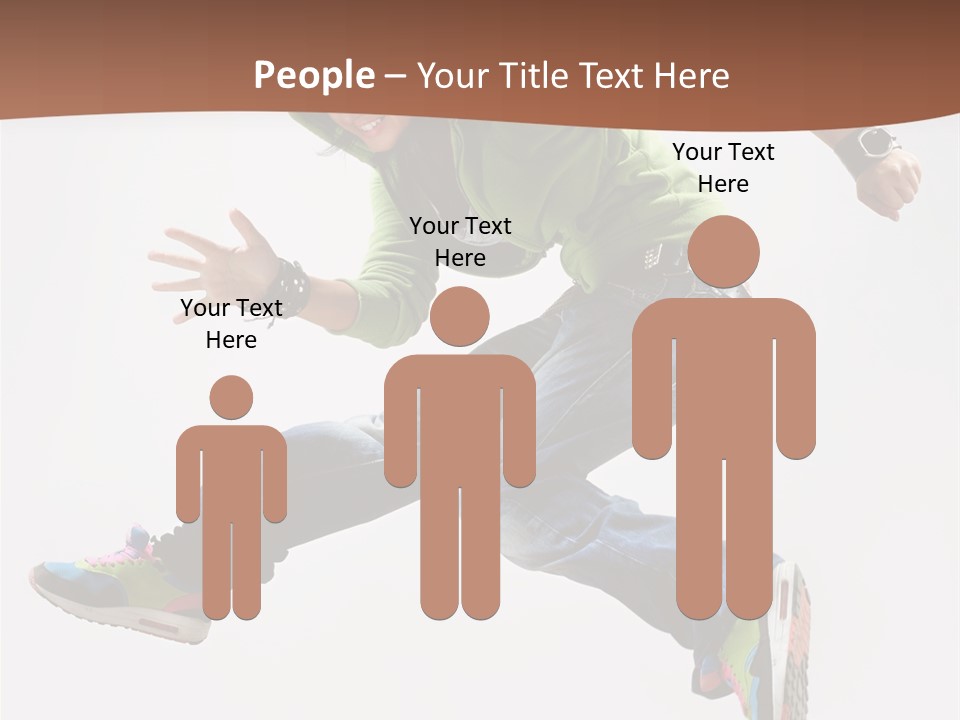 White Leaf Electric PowerPoint Template