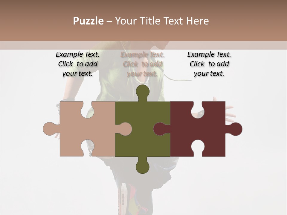 Dance Teenager Acrobat PowerPoint Template