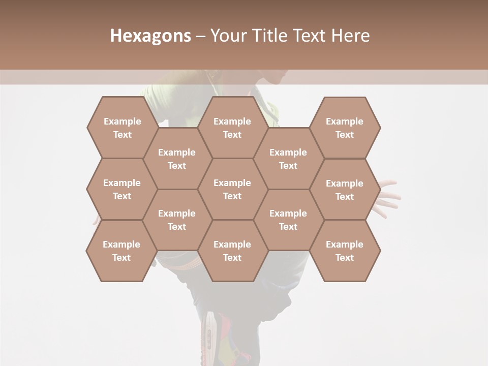 Dance Teenager Acrobat PowerPoint Template