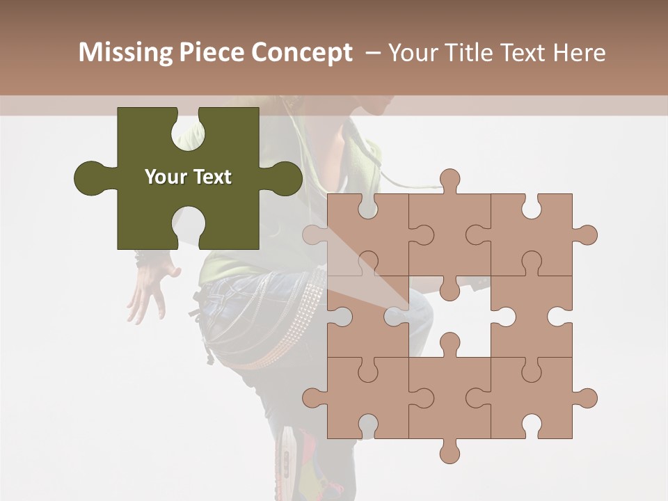 Dance Teenager Acrobat PowerPoint Template