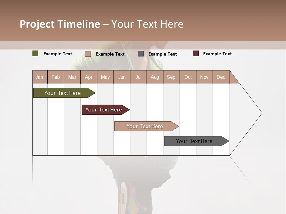 Dance Teenager Acrobat PowerPoint Template