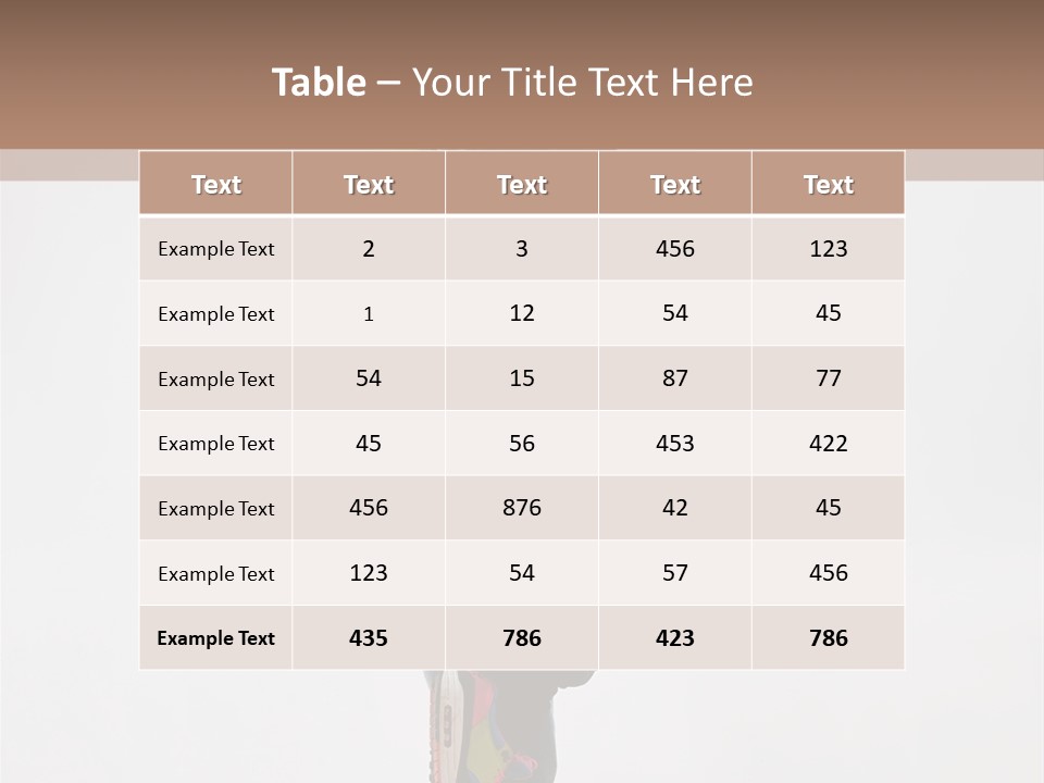 Dance Teenager Acrobat PowerPoint Template