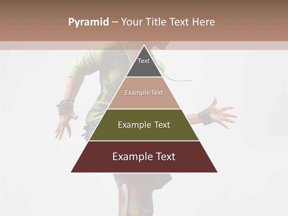 Dance Teenager Acrobat PowerPoint Template