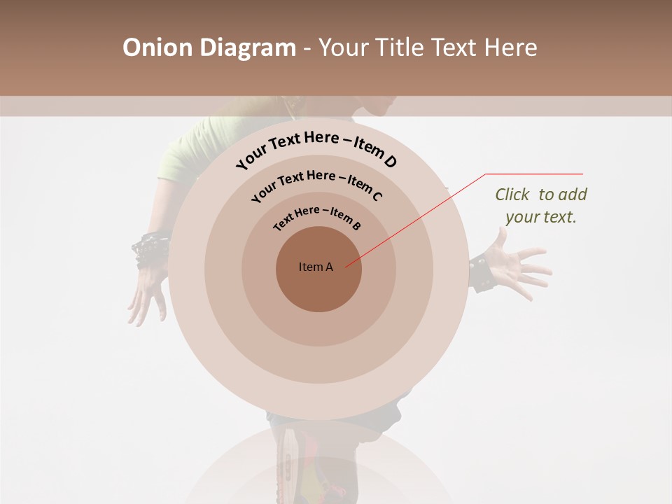 Dance Teenager Acrobat PowerPoint Template